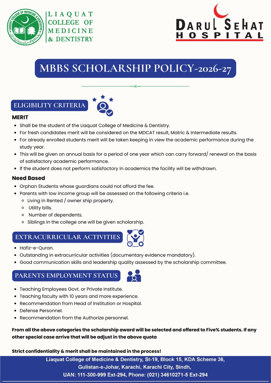 Scholarship Policy