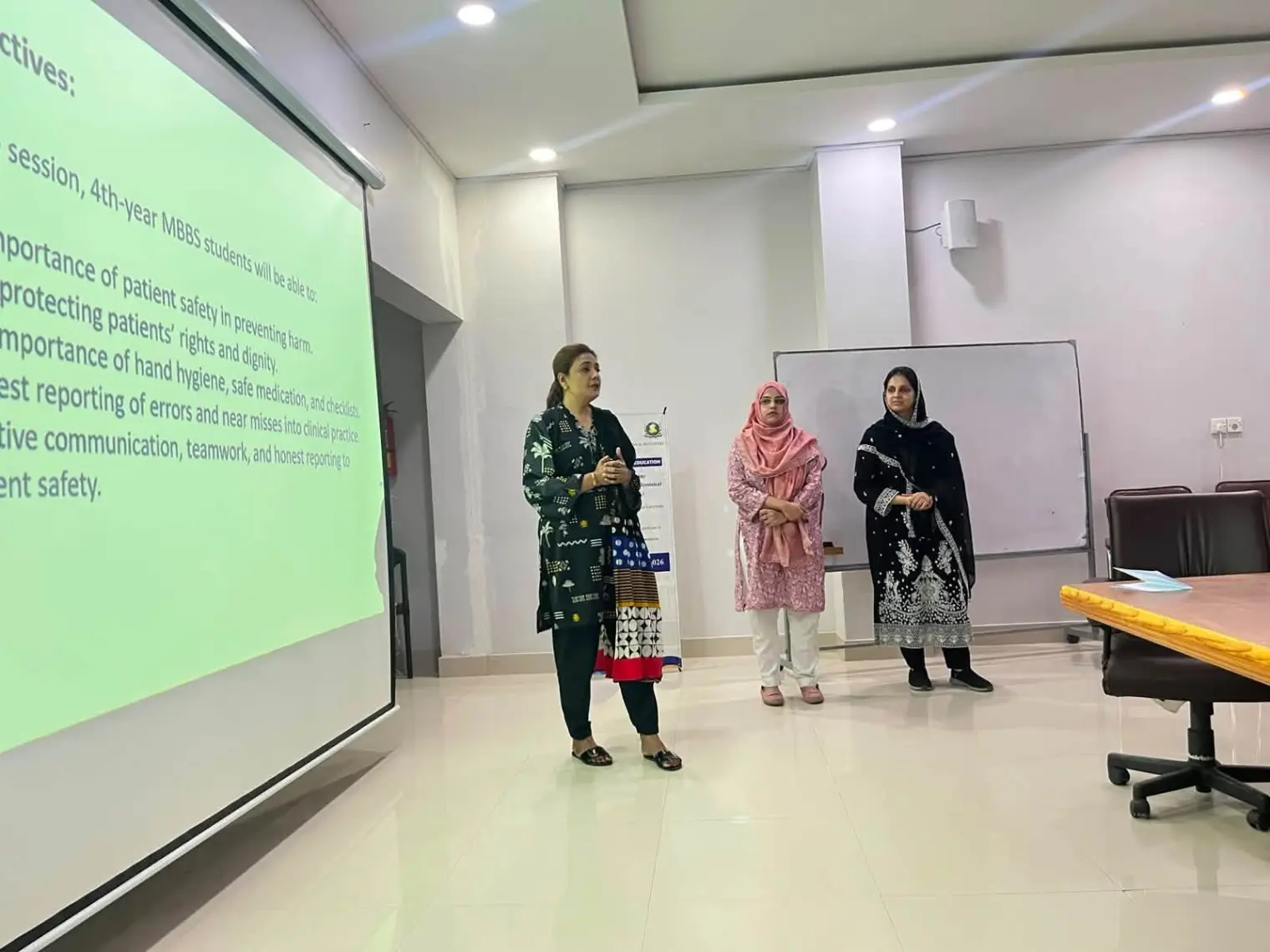 Liaquat College of Medicine & Dentistry campus grounds Gulistan-e-Johar Karachi